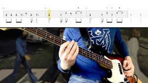 The Beatles - I Want You (She's So Heavy) /// BASS LINE [Play Along Tabs]