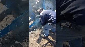 Покраска трактора акрилом