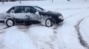 Ford Sierra 4x4 in snow :-)