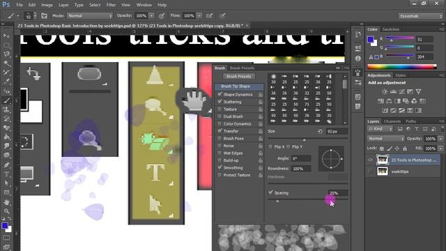 Photoshop 23 Tools in Adobe Photoshop by seekittips смотреть онлайн
