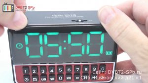 WS-1513 - обзор радиоприёмника с USB, SD и часами