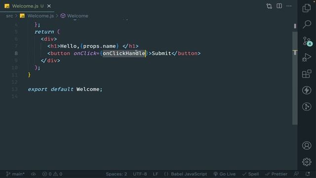 Handling Event in React App | React Tutorials in Hindi #13