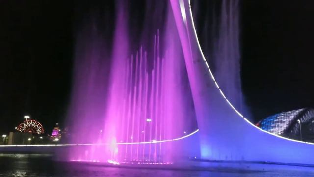 Поющие фонтаны Сочи смотреть онлайн