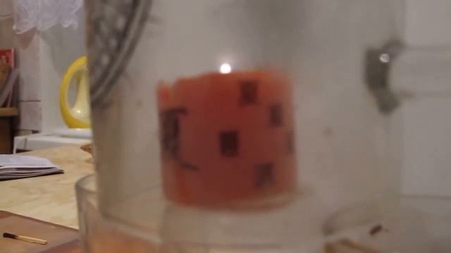 Свеча под колпаком (под перевёрнутым бокалом) смотреть онлайн