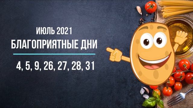 Посадка КАРТОФЕЛЯ в Июле 2021 года. Точные сроки посадки — это нужно знать обязательно!