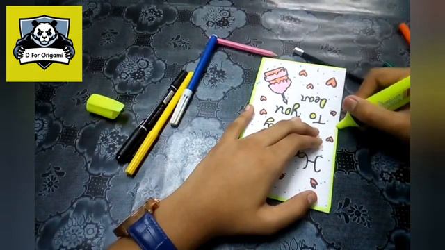 How to make DIY origami pull tab envelope card [Birthday Card]😍🎂🎉 смотреть онлайн