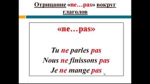 Французский язык. Уроки французского #13: Глаголы être и avoir. Отрицание