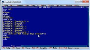 Оператор выбора case..of..else..end. Основы программирования. Паскаль. Урок №7.