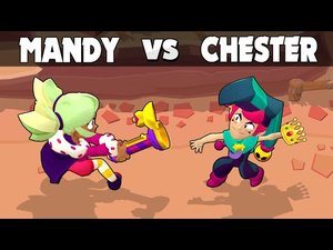 Brawl Stars | MANDY vs CHESTER |1vs1| МЭНДИ против ЧЕСТЕРА | 1 на 1 |
