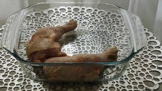 Куриные окорочка запечённые в духовке!!!