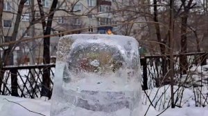 За сутки не успевает замёрзнуть