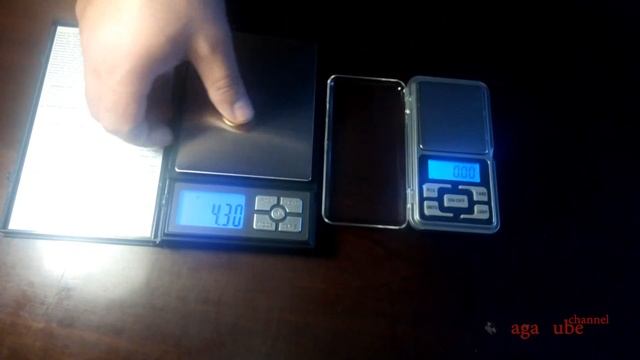 Весы 500г/0.01г. Ювелирные. Тестируем царское золото, сравнение. смотреть онлайн