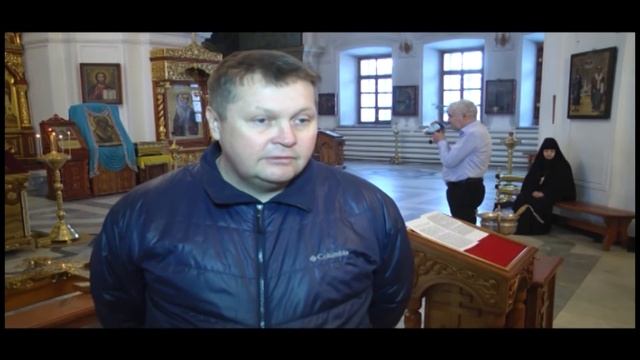 03 02 2016 освещение новых крестов для домового храма Владимирской иконы Божьей матери смотреть онлайн