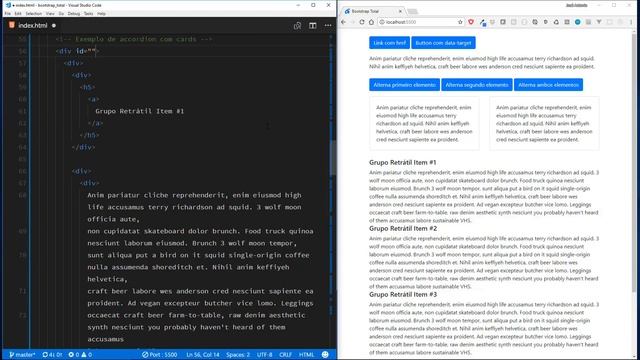 Bootstrap Total #19 - Collapse смотреть онлайн