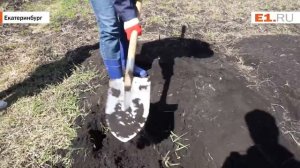 Вскапываем грядку