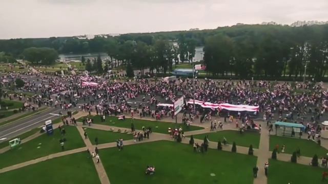 Минск сейчас!!! Что происходит сейчас у Дворца Лукашенко. 06.09.2020. смотреть онлайн