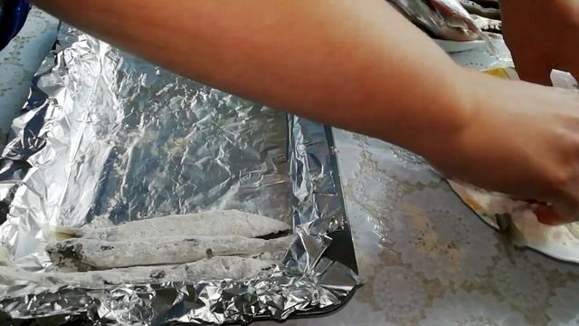 Мойва в духовке.