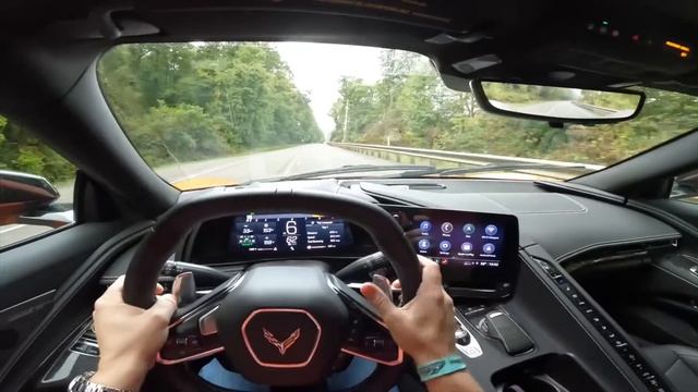 2023 Corvette Z06 POV DRIVE Review! *0-60mph 2.2s!!* смотреть онлайн