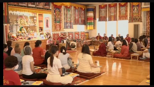 Учения по Посвящению Самадхи. Кьябдже Гарчен Ринпоче. 09.2023 1(2) смотреть онлайн