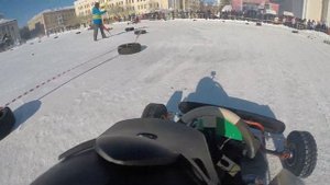 Зимний картинг 5 этап кубка Кировской области 2 заезд 23 02 2019 Киров