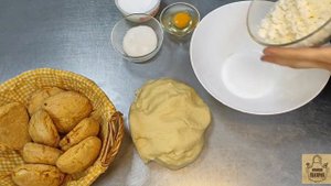 Сочники с творогом  из песочного теста! Самые вкусные !