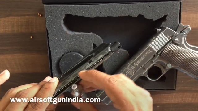 Umarex Colt Combat Vet Limited Edition 1911 CO2 Blowback Air Pistol In India смотреть онлайн