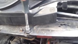 Renault Scenic 2 - замена воздушного фильтр