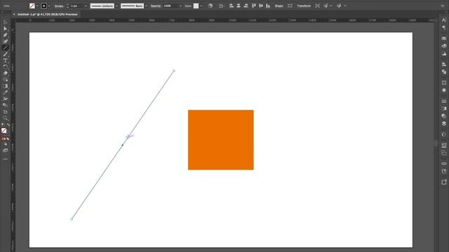 Как сделать кривую направляющую в иллюстраторе? смотреть онлайн
