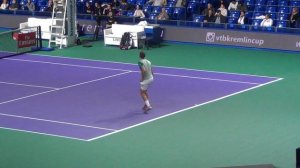 Даниил Медведев VS  Пабло Карреньо Буста/ Медведев выбил из турнира первого сеяного "Кубка Кремля"