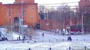 Боровицкая башня и ворота Московского Кремля
