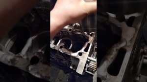 Ремонт посадочных мест под гильзы блока Рено Лагуна Часть 1