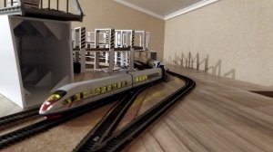 «Сапсан» от PIKO. Пока не умещается:)