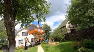 Установка бани на участке