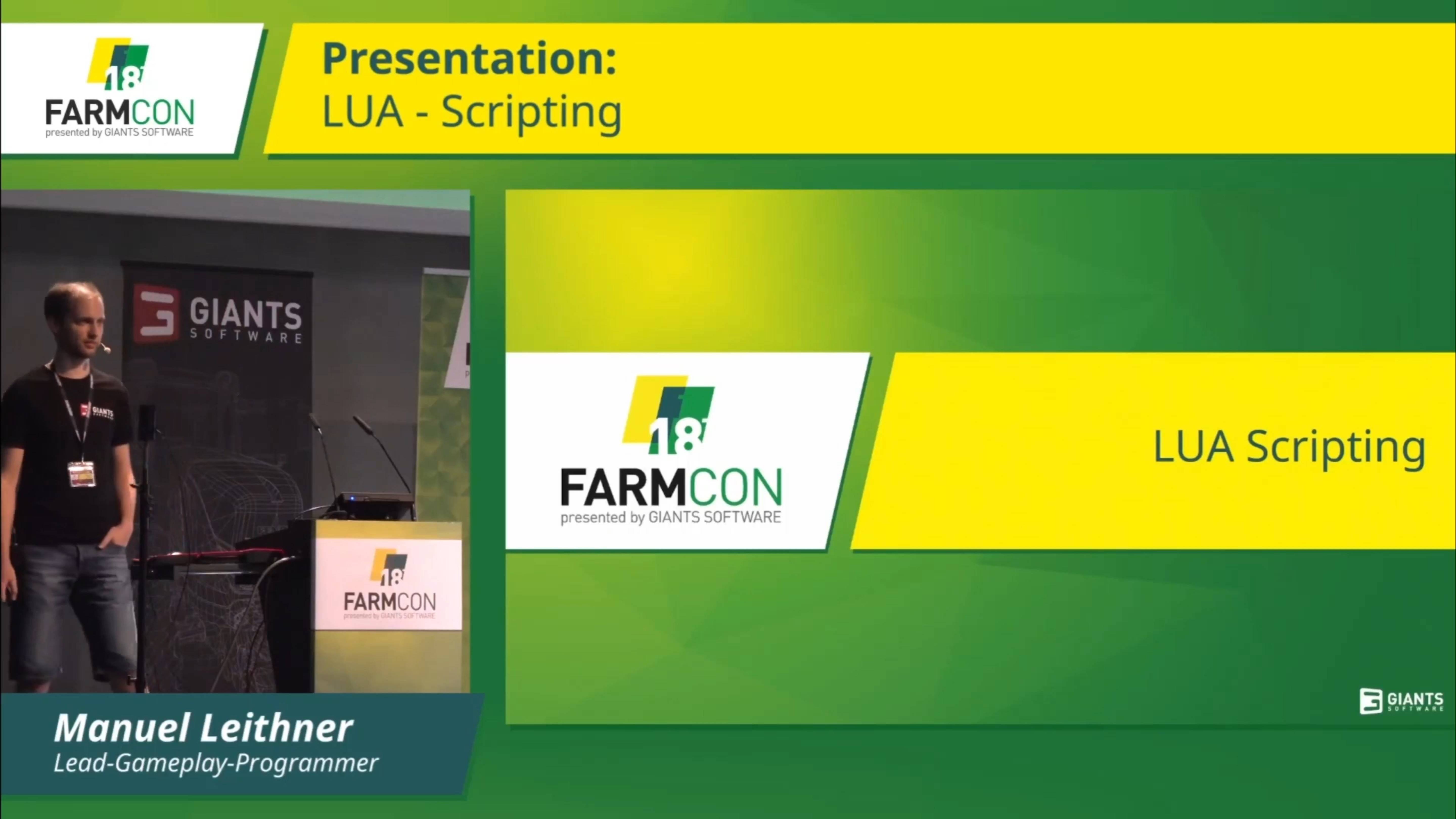 FarmCon 18 - LUA-скриптинг