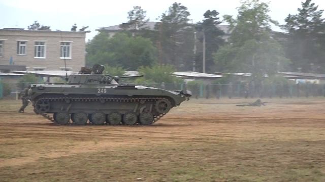 День ВДВ 11ОДШБр 02.08.2014 Улан-Удэ Сосновый Бор часть 3 смотреть онлайн