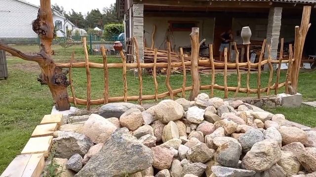 Как построить декоративный забор своими руками смотреть онлайн