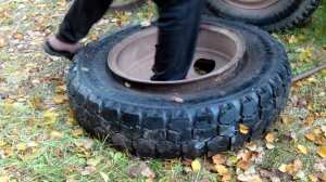 ГАЗ 52 продолжение ремонта колеса