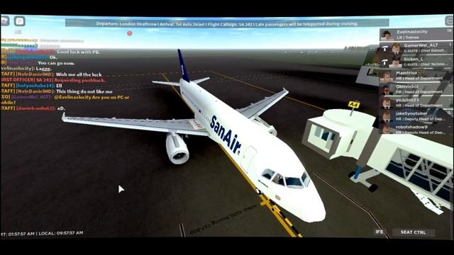 ✈️ Attending my Own Airline's Flight - Roblox San Air #3 смотреть онлайн