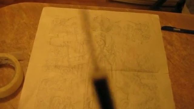 Как перенести рисунок с бумаги на дерево #иконопись