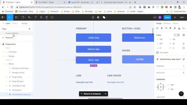 Criando componentes do Style Guide | Figma | #AULA12 смотреть онлайн