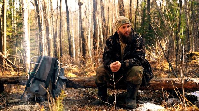 Страшная встреча с Медведем! Залез на дерево! смотреть онлайн