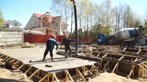 Укладка бетонной смеси