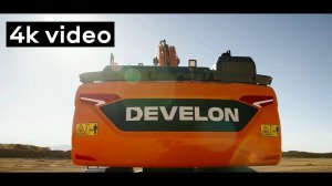 Наслаждайтесь красивыми видами экскаваторов Develon в ultra HD 4k качестве.