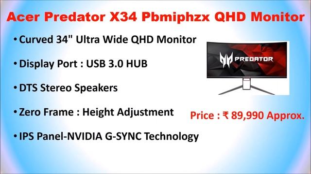 Top 7 Best UltraWide Monitor in India 2020 | Ultrawide Monitor for Video Editing, Gaming, Trading смотреть онлайн