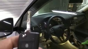 Бесключевой обход иммобилайзера на Skoda Kodiaq