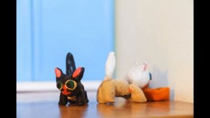 Буктрейлер к книге Холли Вебб "Котенок Дымка или тайна домика на дереве"