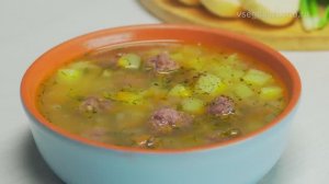 Вкусный СУП С ФРИКАДЕЛЬКАМИ за 30 минут.