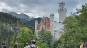 Путешествие в сказку - замки Нойшванштайн, Хоэншвангау, Германия, пешеходная экскурсия, 4K_60fps.