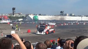 Inter Cars Motor Show 2014 Warsaw Bemowo Drift Truck STW