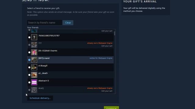 How To Gift Games on Steam